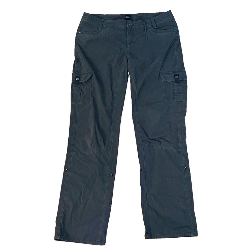KÜHL Women's Splash Roll-Up Cargo Pants Gray Size 14 Long